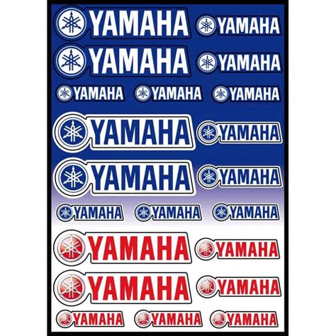 21 Stickers Autocollants moto Yamaha Art Déco Stickers