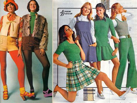 Women And Teen Fashions 1972 Defining The Seventies Style Flashbak