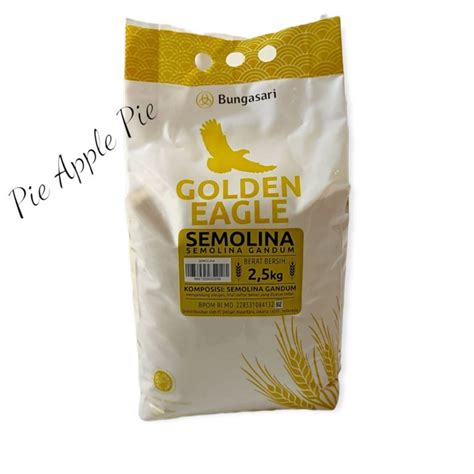 Jual Semolina Tepung Golden Eagle Tepung Semolina 2 5 Kg Shopee