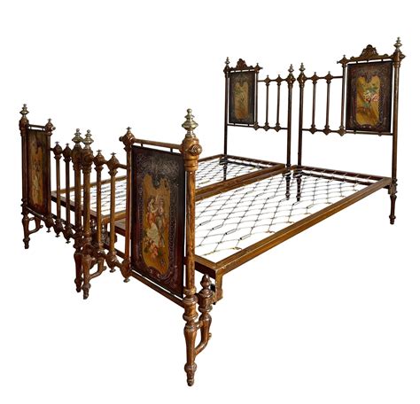 Antique Iron Twin Beds A Journey Cathouse Beds