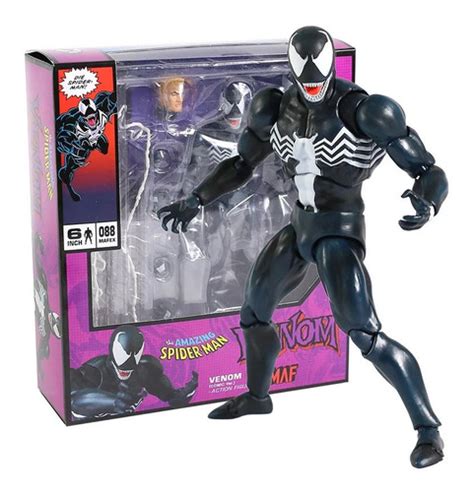 Boneco Venom Articulado 15cm Comic Version Homem Aranha