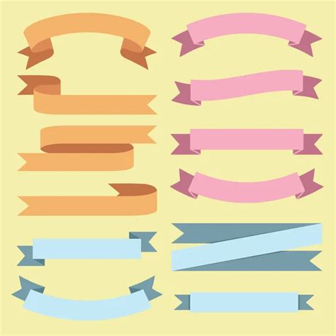 Vector Set Of Red Ribbons Stock Vector By ©reytsman 167066688