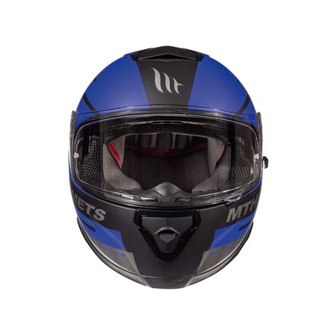 Casco Mt Thunder Sv Pitlane C Azul Mate Talla Casco Xs