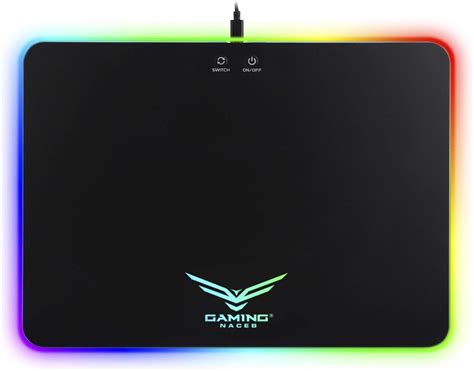 Gaming Naceb NA 0927 Mouse Pad Rígido RGB Amazon mx Electrónicos