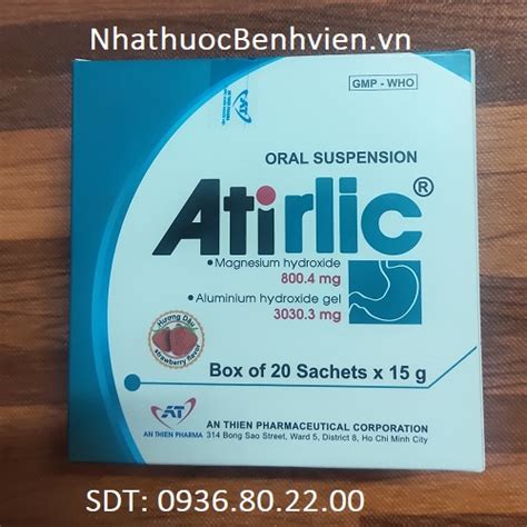 Hỗn Dịch Uống Atirlic Nhà Thuốc Bệnh Viện Đặt Mua 0936802200