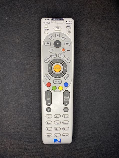 Directv Rc Rx Universal Remote Control Rf Xmp Direct Tv H Hr Above