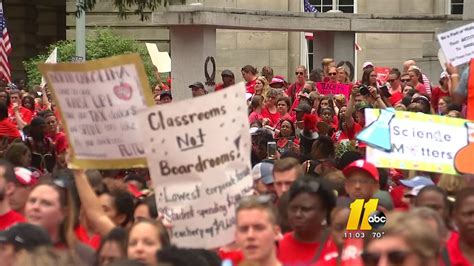 After Record Setting Teachers Rally In Raleigh What Happens Now