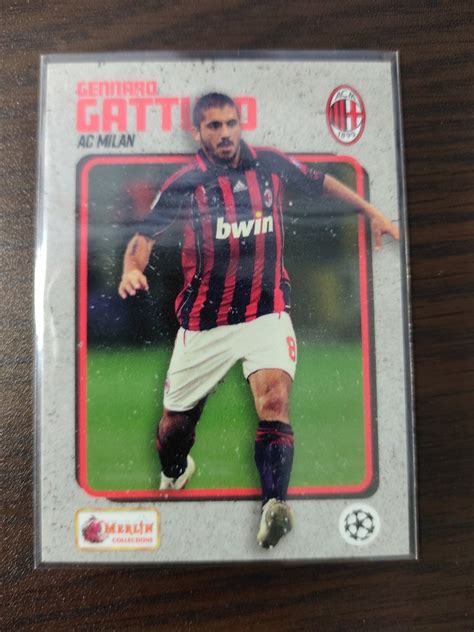 Gennaro Gattuso Ac Milan Legend 2022 2023 Topps Ucc Merlin Heritage 98