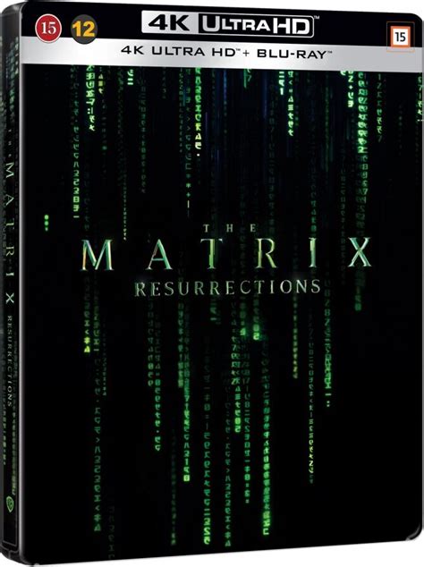 The Matrix 4 Resurrections Steelbook 4K Ultra Hd Blu Ray Film Køb