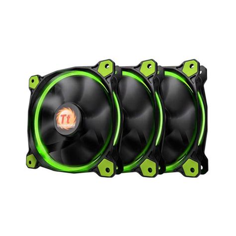 Thermaltake Riing Led High Static Pressure Led Mm Fan Tri Pack