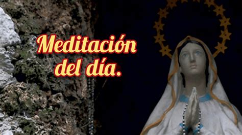 Novena A La Virgen De Lourdes Día Primero Youtube