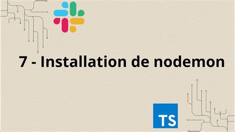 7 Installation De Nodemon YouTube