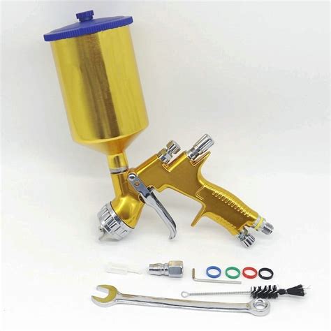 Air Green 1 3 Mm Tts Hvlp Golden Water Soluble Paint And Variety Of Car Painting Lvmp Spray Gun