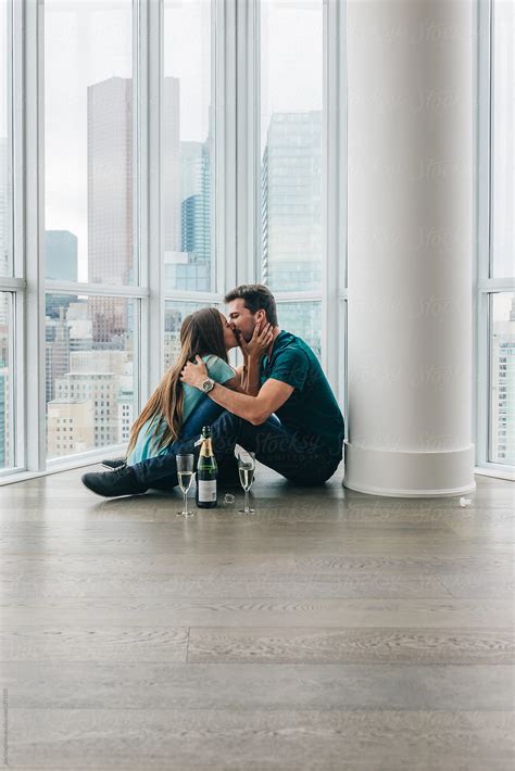 Real Estate Young Couple In Their New Condo By Stocksy Contributor Jen Grantham Stocksy