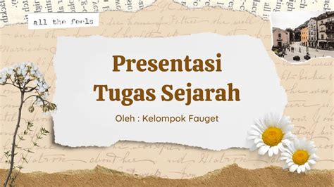 Gratis Desain Contoh Sejarah Canva