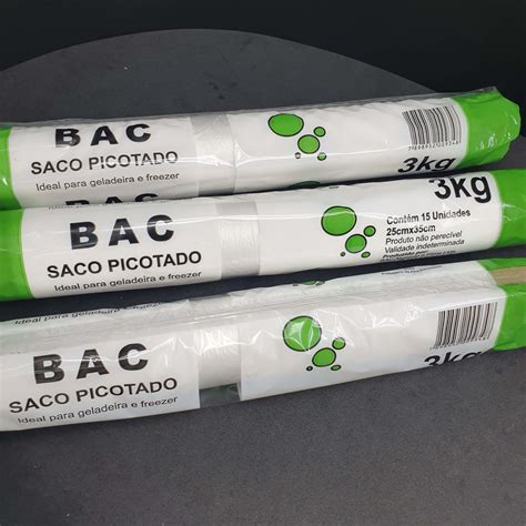 Saco Picotado 3 Kg Ideal Para Geladeira E Freezer Lembrei Que Tem