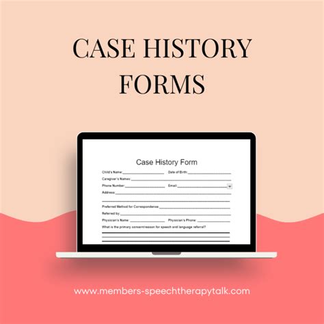 Speech Therapy Case History Speech Therapy Talk Membership