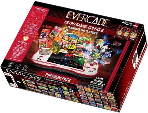 Evercade Premium Pack EU Includes 3 Cartridges Atari Volume 1 Namco