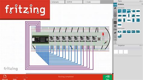 Fritzing Schematic Diagram Fritzing Circuit Wiring Dia