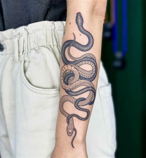 Best Black And White Snake Tattoo Ideas That Will Blow Your Mind