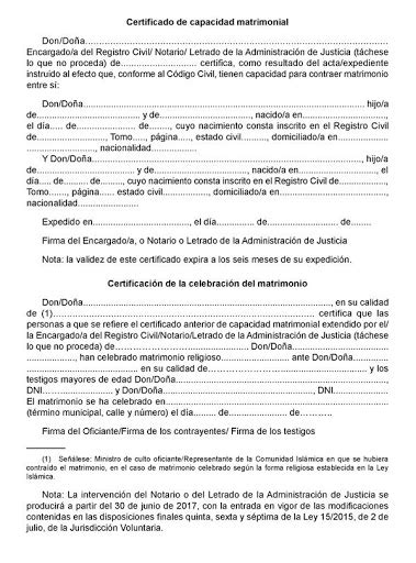 Como Solicitar Un Certificado De Capacidad Matrimonial 2024