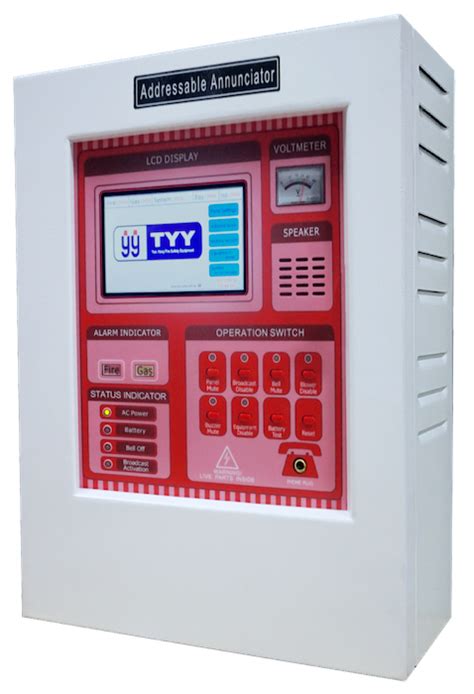 YFR S3 Addressable Fire Alarm Annunciator Yun Yang Fire Safety Equipment