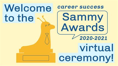 Sammy Awards 2020 2021 Virtual Ceremony Youtube