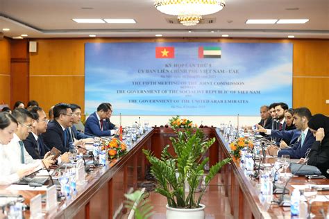 Hanoi Hosts Meeting Of UAE Vietnam Joint Committee The Gulf Observer