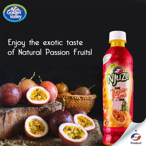 Introducing Our New Passion Fruit Drink Enjoy The Sweet Aromatic Taste Of Natural Passion