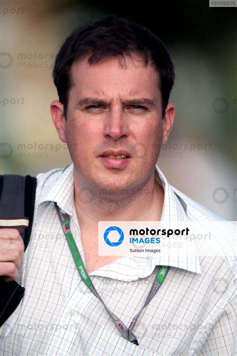 Matt Youson Gbr Journalist Formula One World Championship Rd