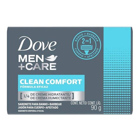 Jabón para cuerpo y afeitado Dove Men Care clean comfort 90 g Walmart