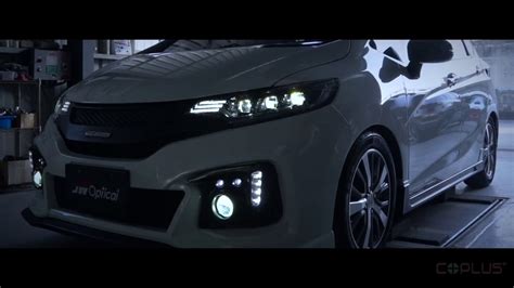 Honda Fit Jazz Full Led Headlamps Coplus Youtube