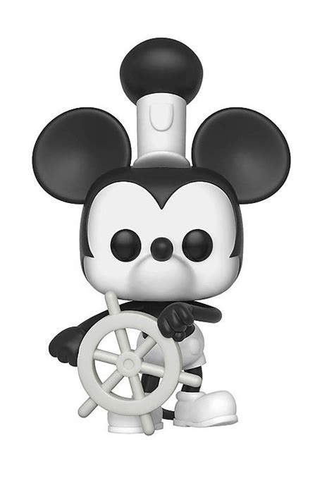 Micky Maus 90th Anniversary POP Disney Vinyl Figur Steamboat Willie 9