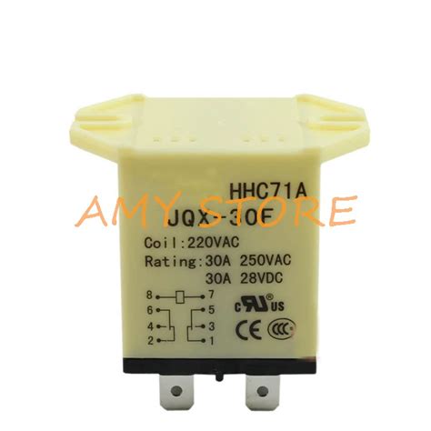 Jqx F Z Hhc A Vdc Vdc Vac Vac A Pin Electromagnetic