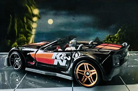 Running The Cliff Road In The Dark Corvette Cz Z Convertible Hw