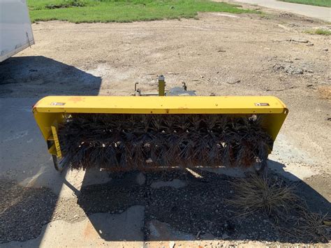 John Deere Rotary Broom W Quick Hitch Bigiron Auctions