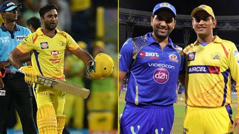 IPL 2020 : Ambati Rayudu Picks Favourite IPL Team Between CSK and ...