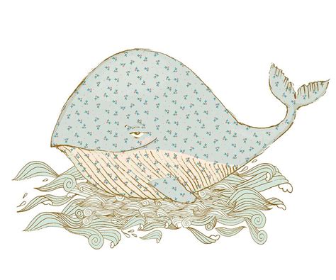 Whimsical Whale Digital Art By Ruth Moratz Fine Art America