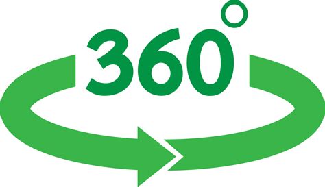 Simple 360 Degree Icon Sign Design 9341859 Png