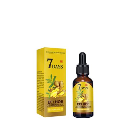 Eelhoe 7 Days Germinal Oil Ginger Regrowth Essence Anti Hair Loss