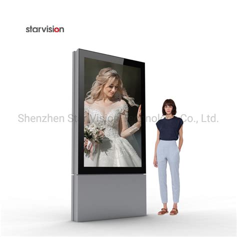 Inch Indoor Floor Standing Advertising Players Lcd Digital Signage