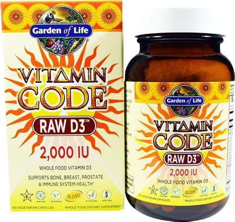 Garden Of Life Vitamin Code Raw D3 Review Vitamin D Sunlight