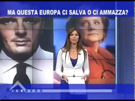 Conduzione Trasmissione Politica Iceberg Renzi E L Europa Prima Parte