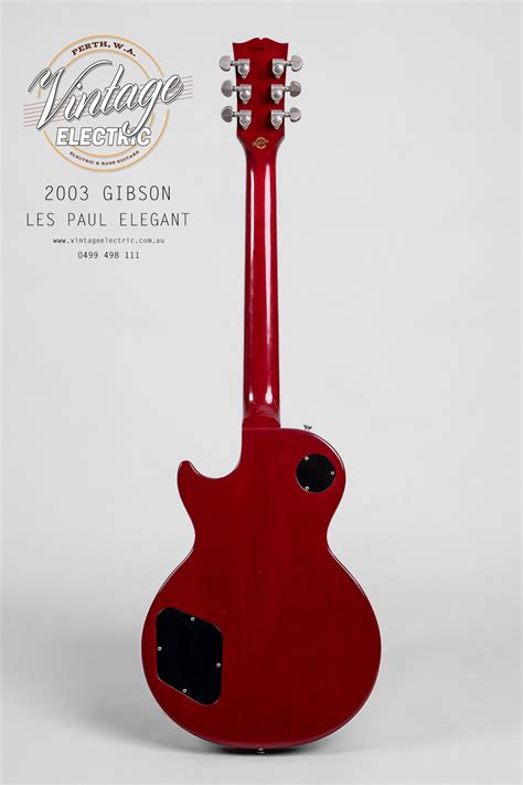 2003 Gibson Les Paul Elegant Custom Shop Iced Tea Guitars Electric Solid Body Vintage Electric