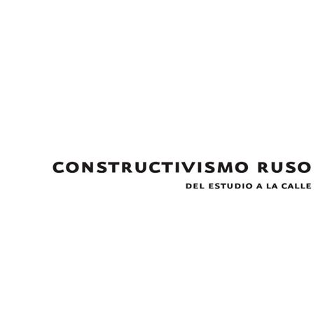 Pdf Constructivismo Ruso Pdf Fileconstructivismo Ruso Movimiento