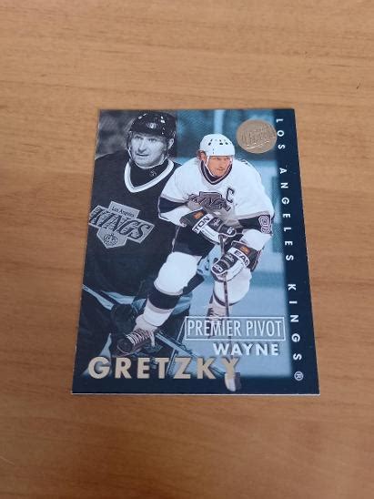 Karta Nhl Wayne Gretzky Premier Pivot Gold Medallion Fleer Ultra