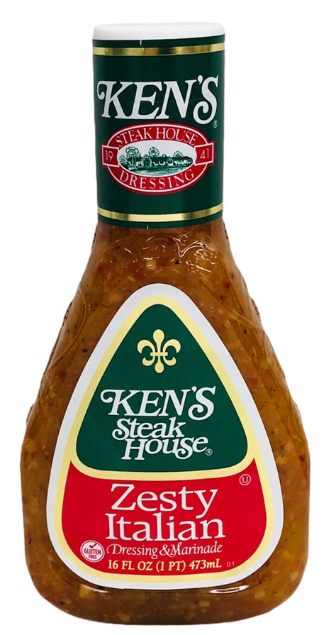 Ken S Steak House Zesty Italian Salad Dressing 16 Oz Kens Ebay