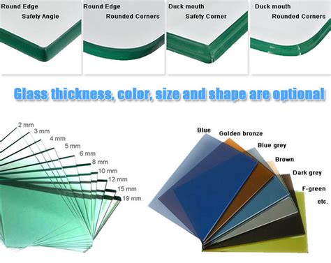 Colored Louver Glass 4mm 5mm 6mm 8mm Thickness Tinted Glass Sheet