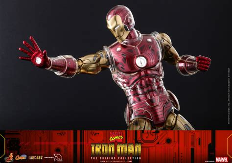 Hot Toys CMS07D37 漫威漫畫鋼鐵人1 6 比例合金收藏級人偶 普通版 The Origins Collection