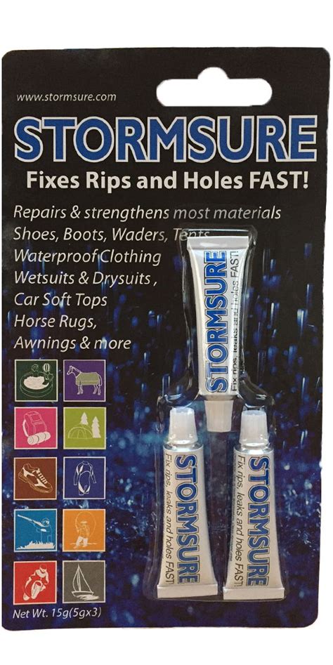 Stormsure Neoprene Glue 15g Pack Of 3 X 5g For Longevity Sto 004 Sto